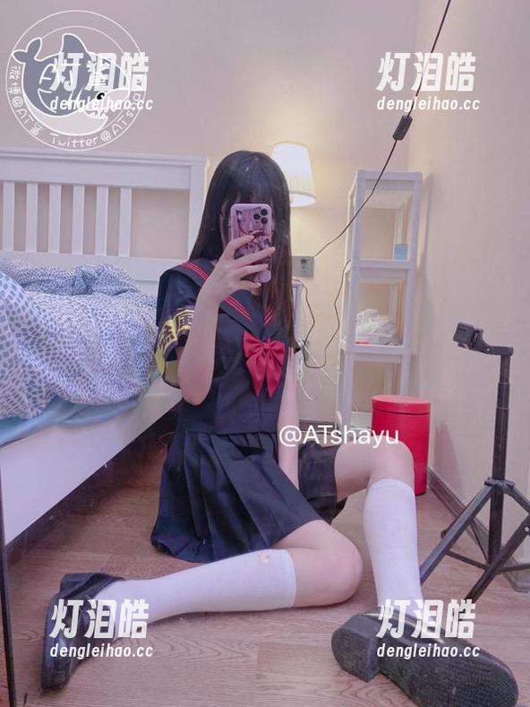 AT鲨 无圣光的反差巫女合集,AT鲨又玩儿新花样了