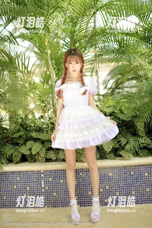 TGOD推女神 - 短裙写真福利，绮里嘉Ula总是那么出乎意料——哇哦！