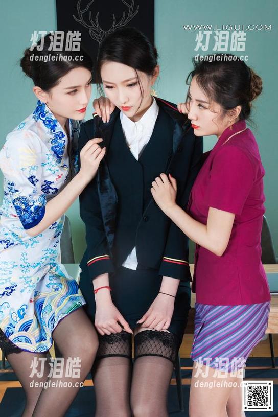 丽柜-文芮 丽柜 - 文芮福音:双生花套图,姐妹情丝就在你的眼前舞动!